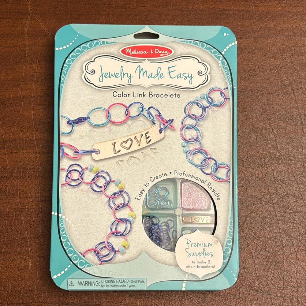 Melissa & Doug Jewelry Made Easy bracelet set